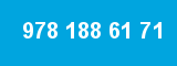 978 188 61 71